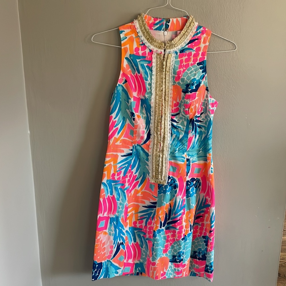 NWT $198 Lilly Pulitzer dress Alexa Shift - Picture 5 of 6